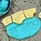 Yellow Door Dig & Discover Pliosaur & Stegosaurus Dinosaur Skeletons Set